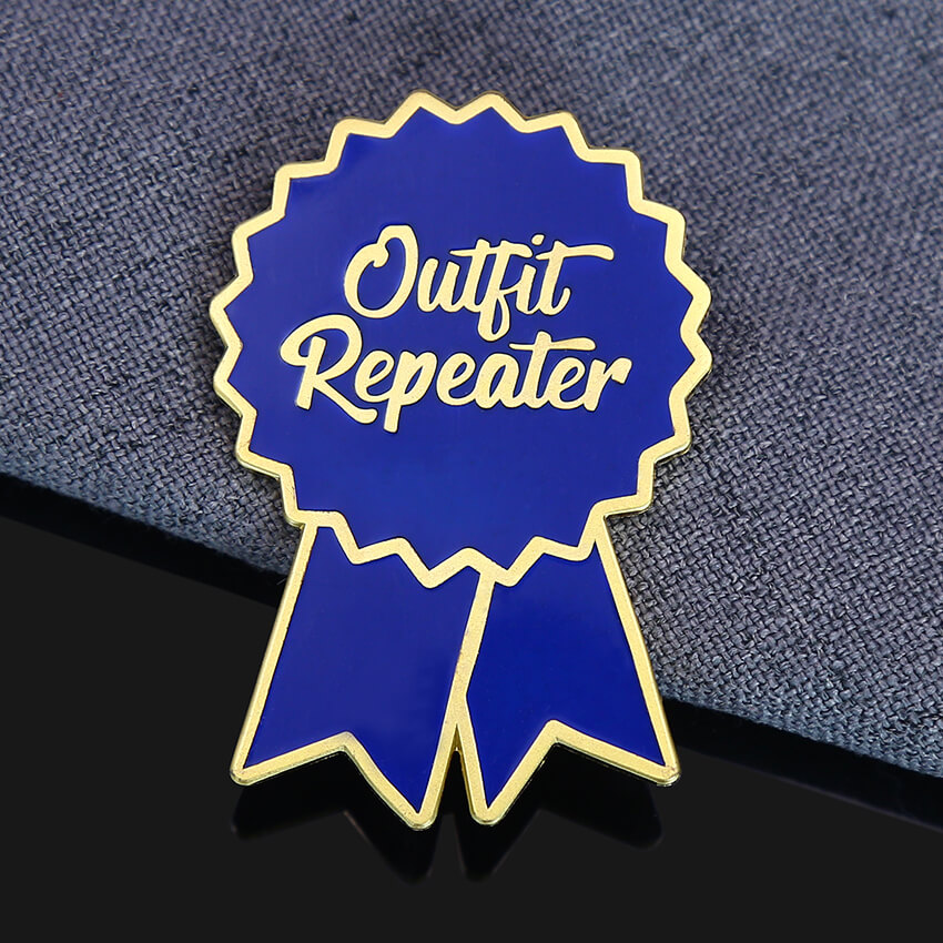 Outfit Repeater Hard Enamel Pin