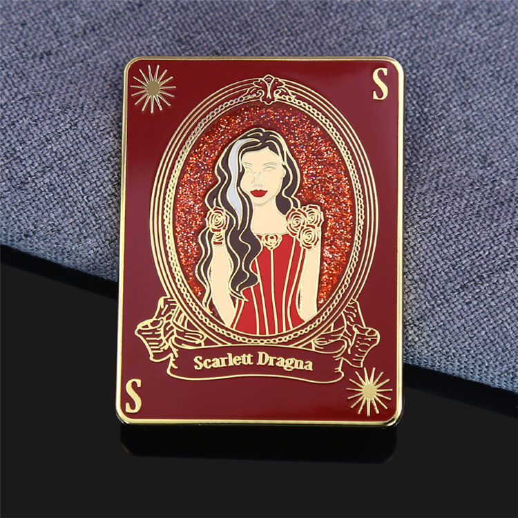 Scarlett Dragna Enamel pins