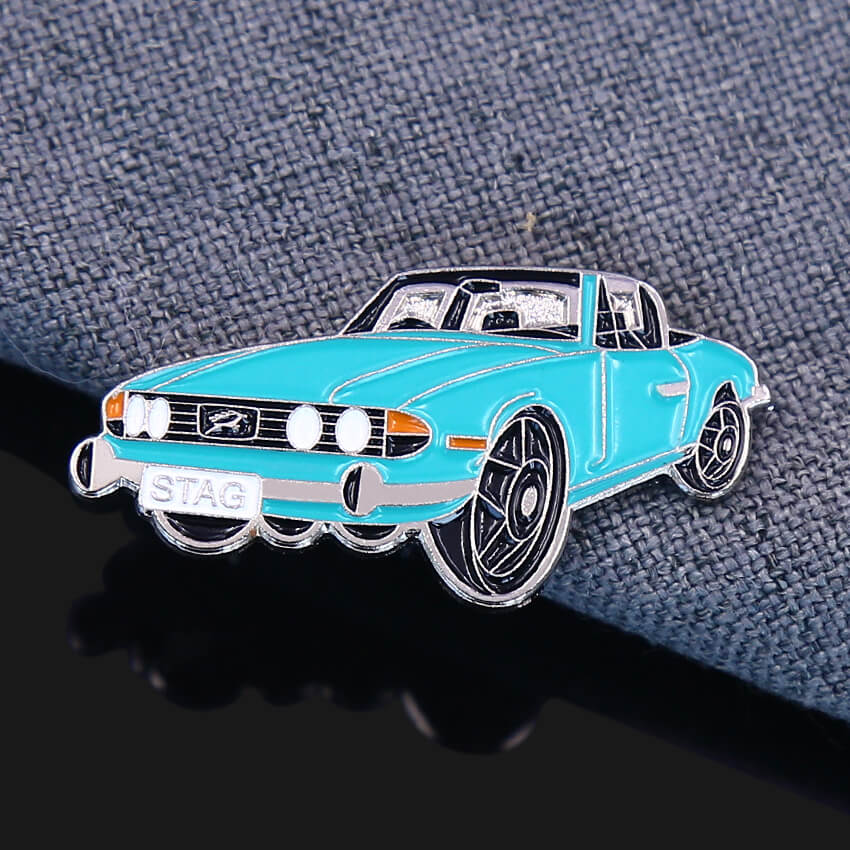 car enamel pins