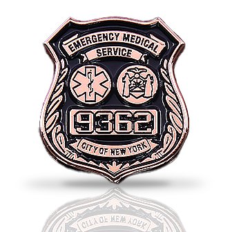 emergency medical enamel pin.1