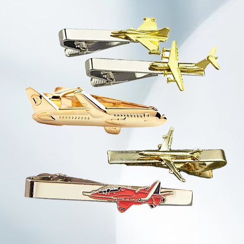 Airplane Style Tie Clip