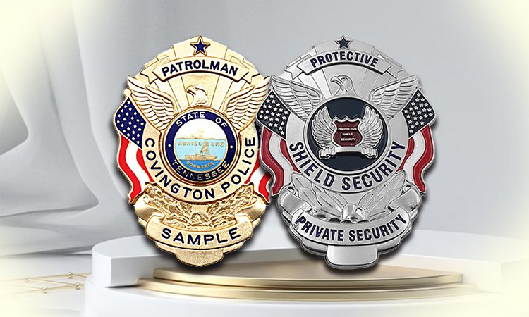 American Eagle Police Badge Series