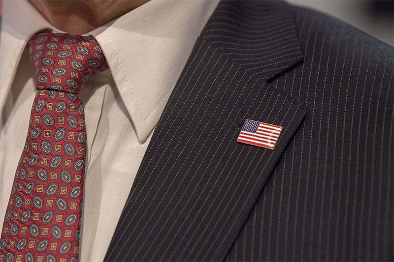 American Flag Pins Application