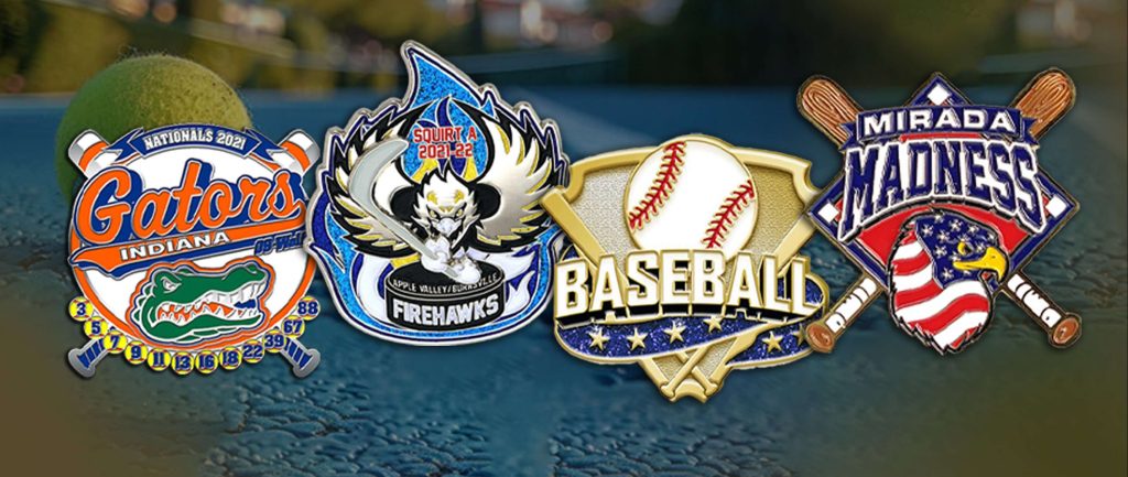 BaseBall Trading Pins Banner