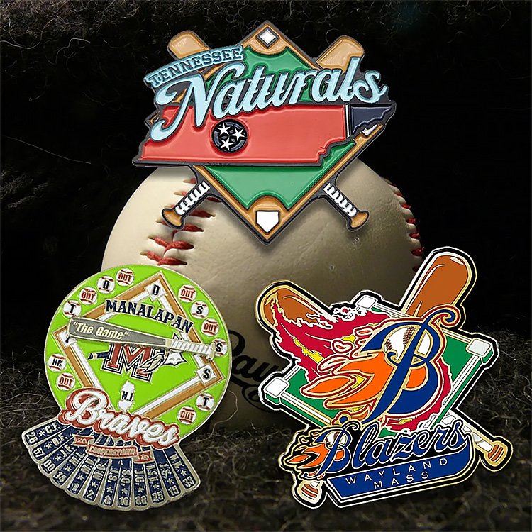 Baseball Pins Detials