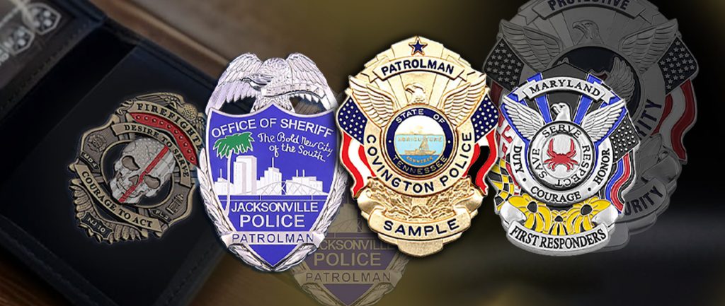 Custom Police Badges Banner