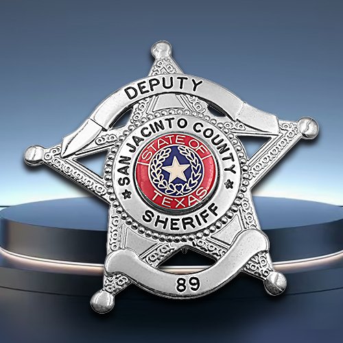 Customized police badges in personalized shapes