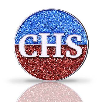 Glitter Lapel Pins