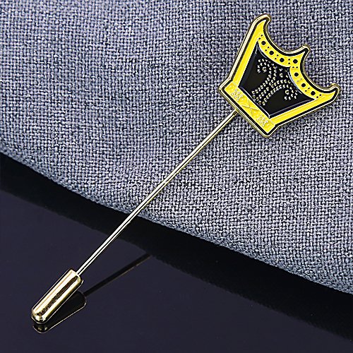 Inserted Crown Tie Clip