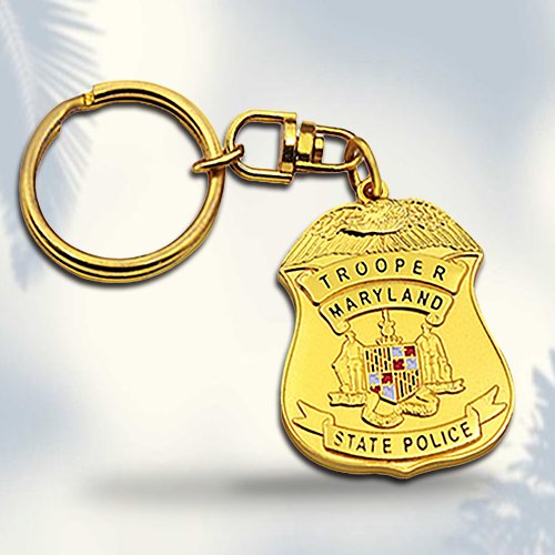 Maryland State Police Keychain