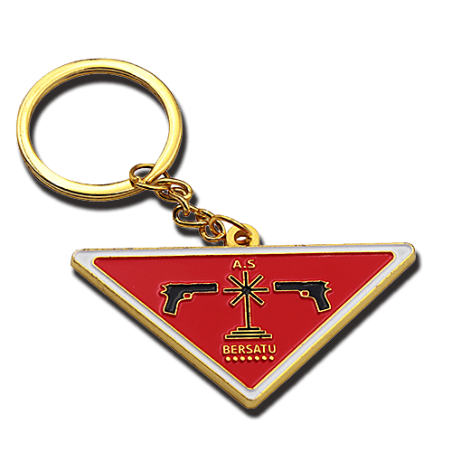 Metal Enamel Custom Keychains