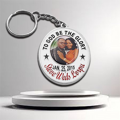 Offset-Printed Photo KeyChains