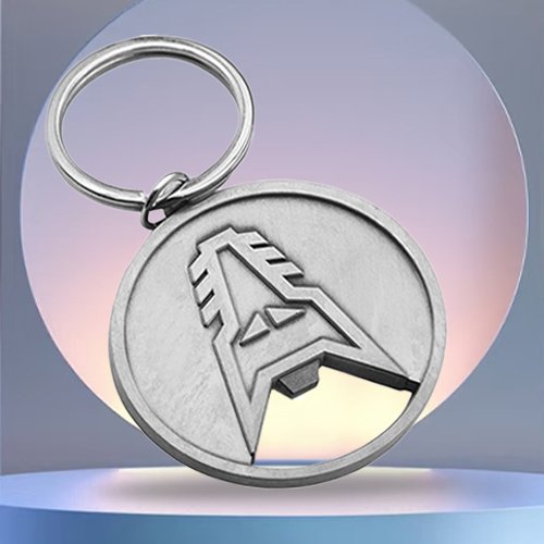 Personalized Alien Keychain