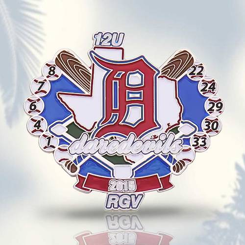 RGV Baseball Pins