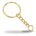 Split Ring with Chain