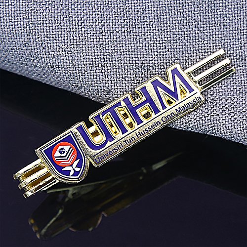 UTHM University Tie Clip