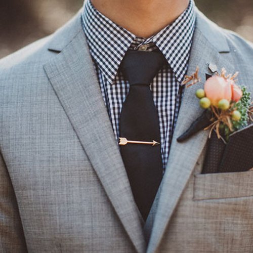 Wedding Customization Tie Clips