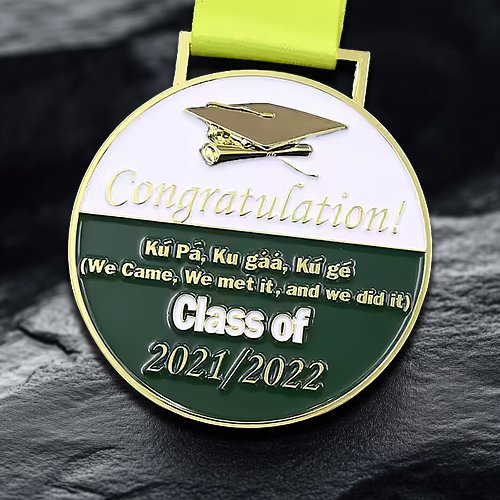 Congratulational Custom Graduation Medal