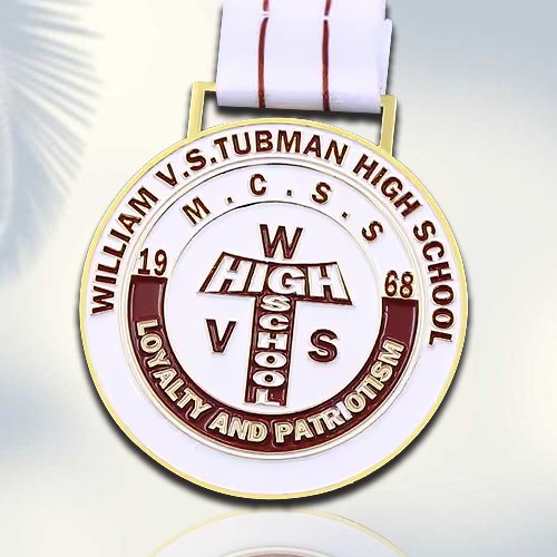 Willaam V.S.Tubman High School Medal