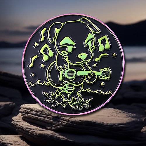 Custom Fluorescent Soft Enamel Pin