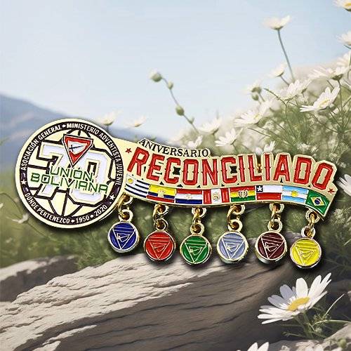 Custom Reconciliado Aniversario Pin