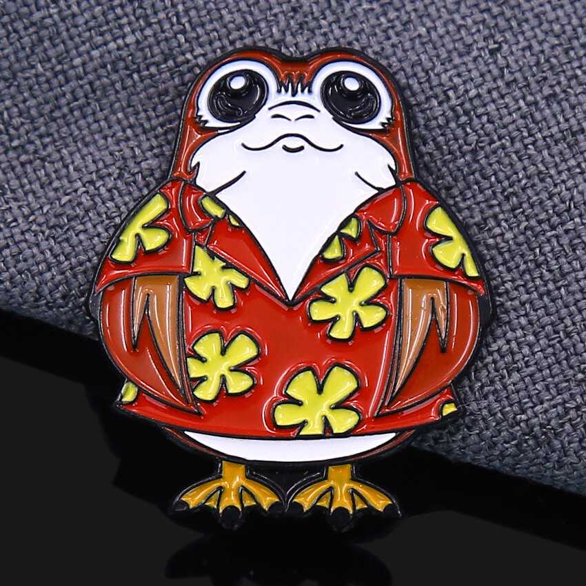 Porg Enamel Pins