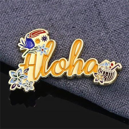 Aloha Tropical Flower Pins